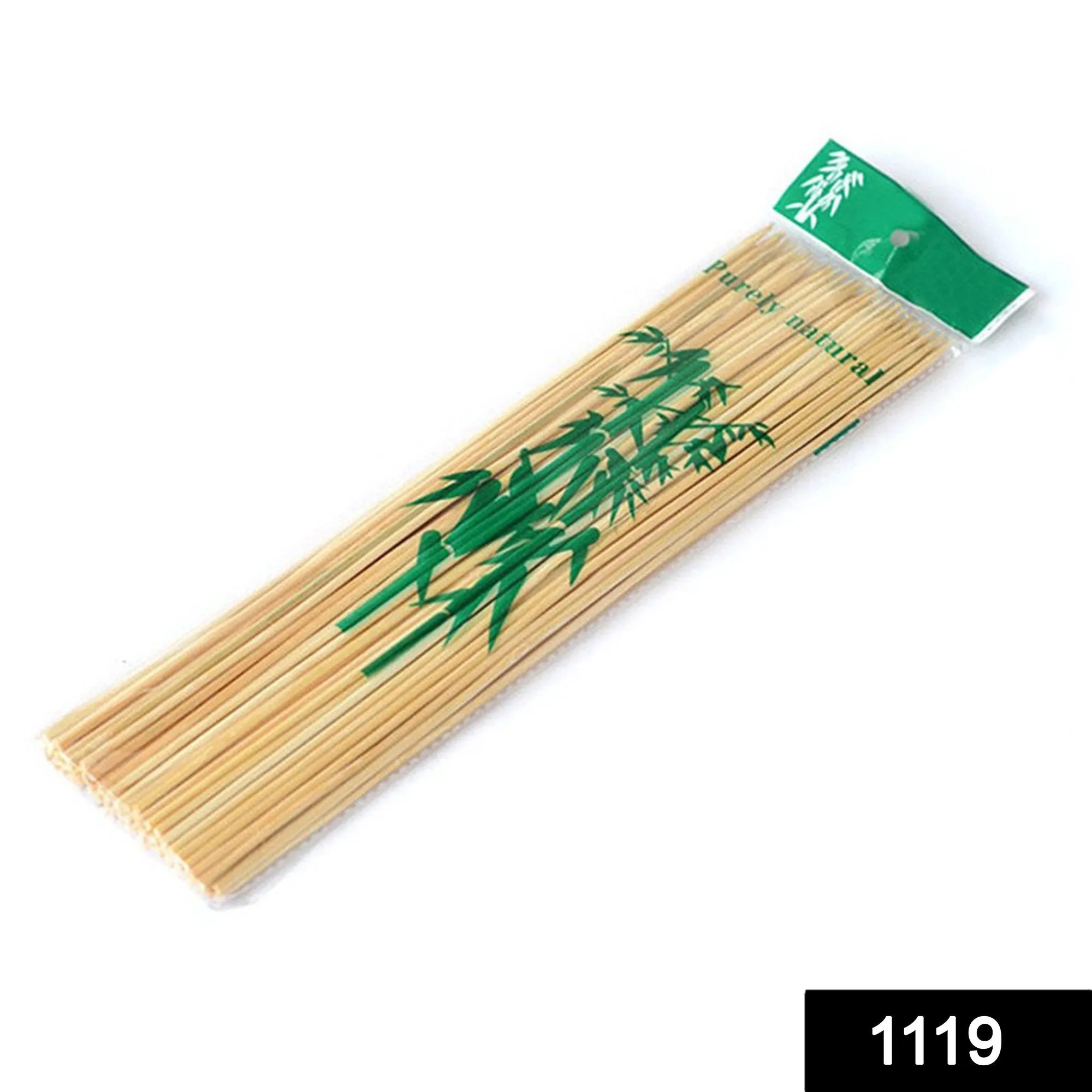 1119 Bamboo Wood Skewer BBQ Sticks