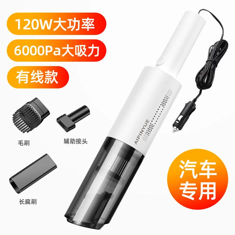 12V High Power Wireless Portable Handheld Car Vacuum Cleaner for Dry and Wet Cleaning