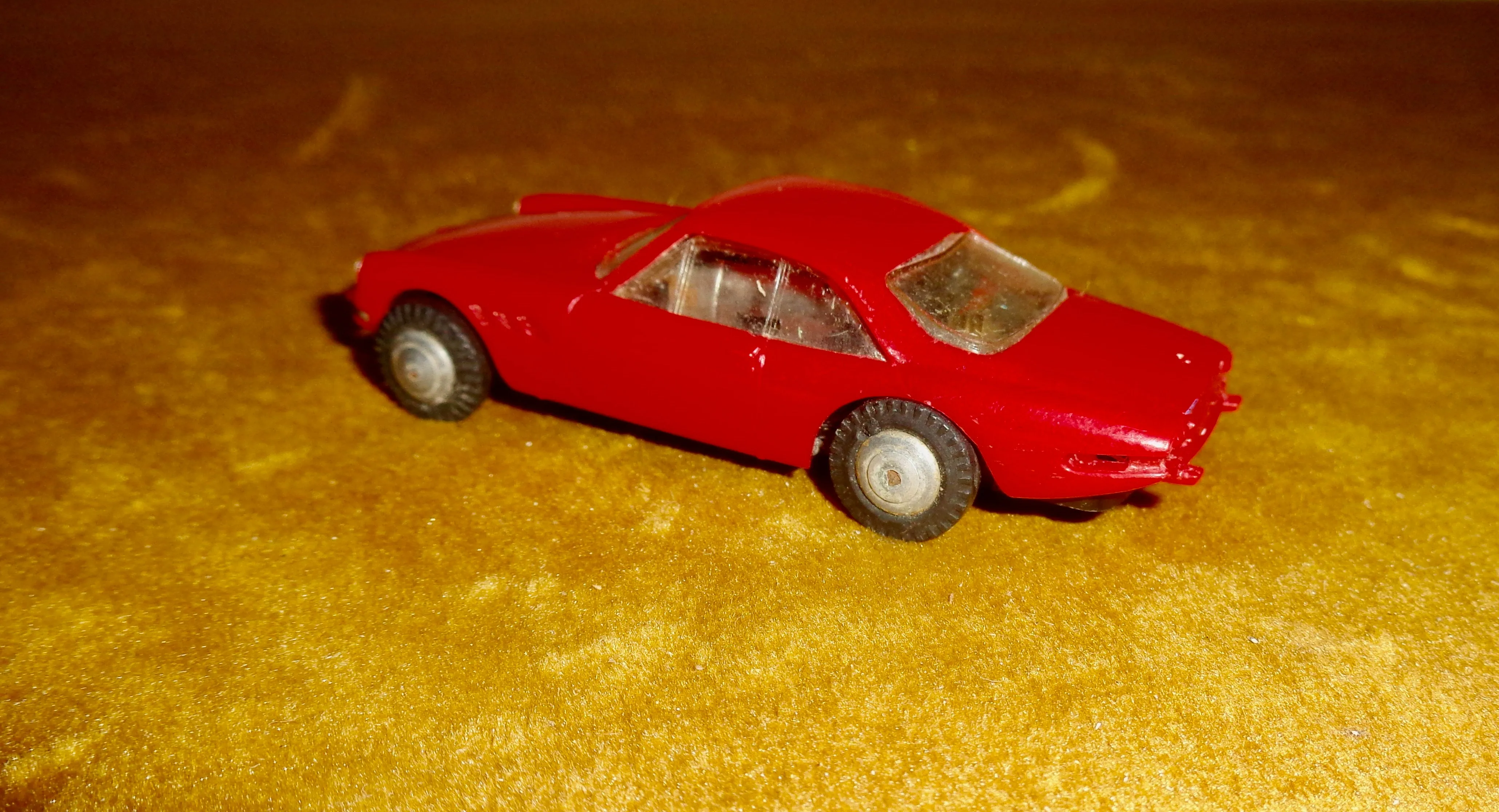 1960s Minic Motorways Ferrari 500 Superfast M1576 Red Racing Sports Car