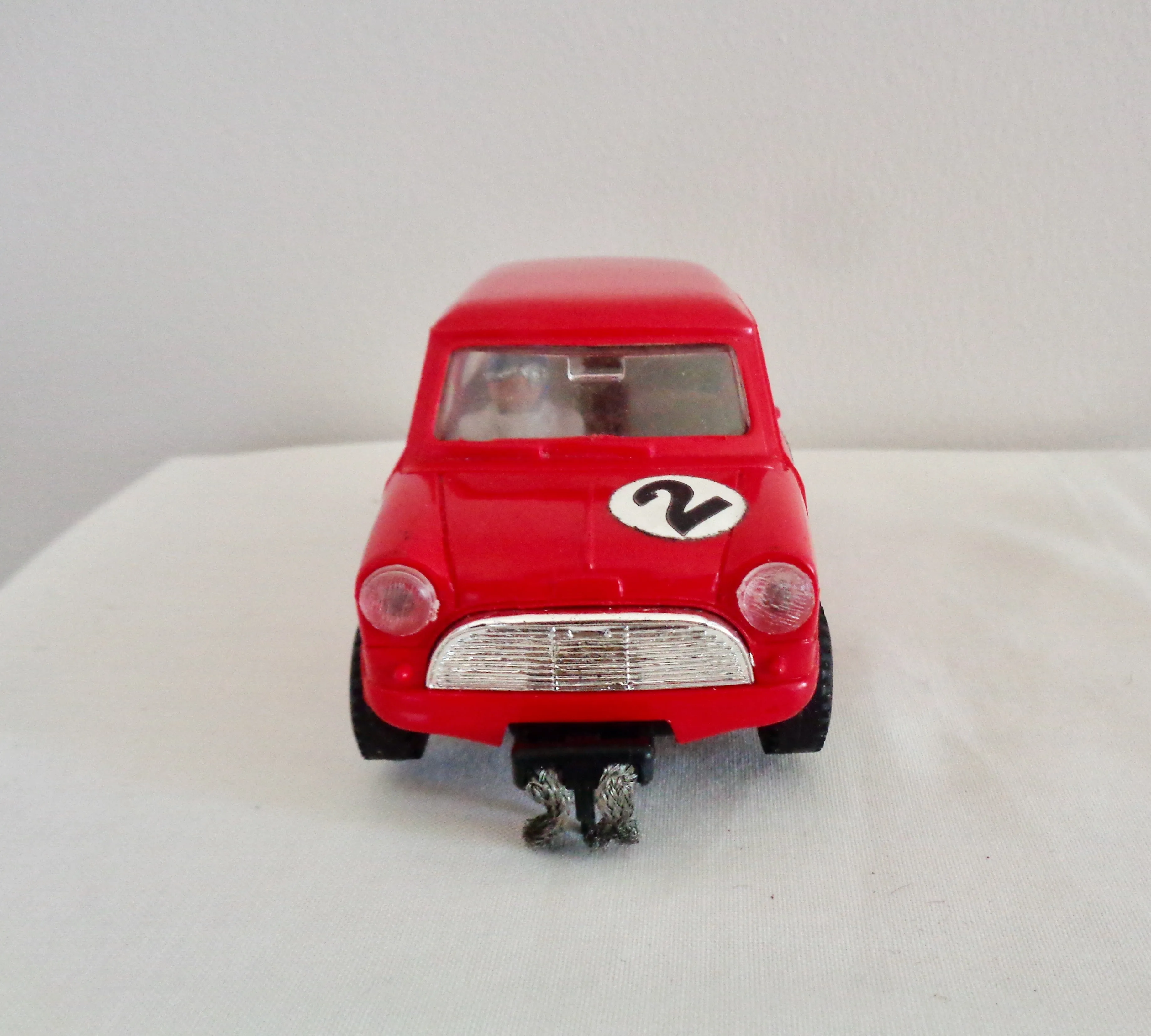 1960s Scalextric C76 Red Austin Cooper FWD