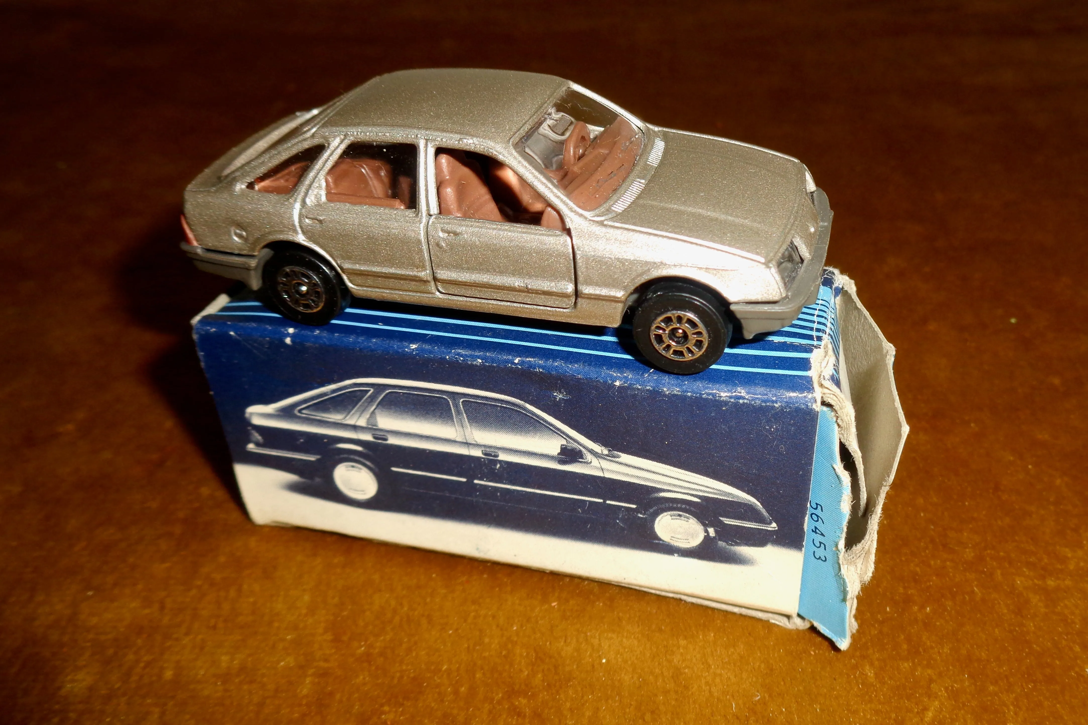 1980s Corgi Toys Ford Sierra 2.3 Ghia In Its Original Box