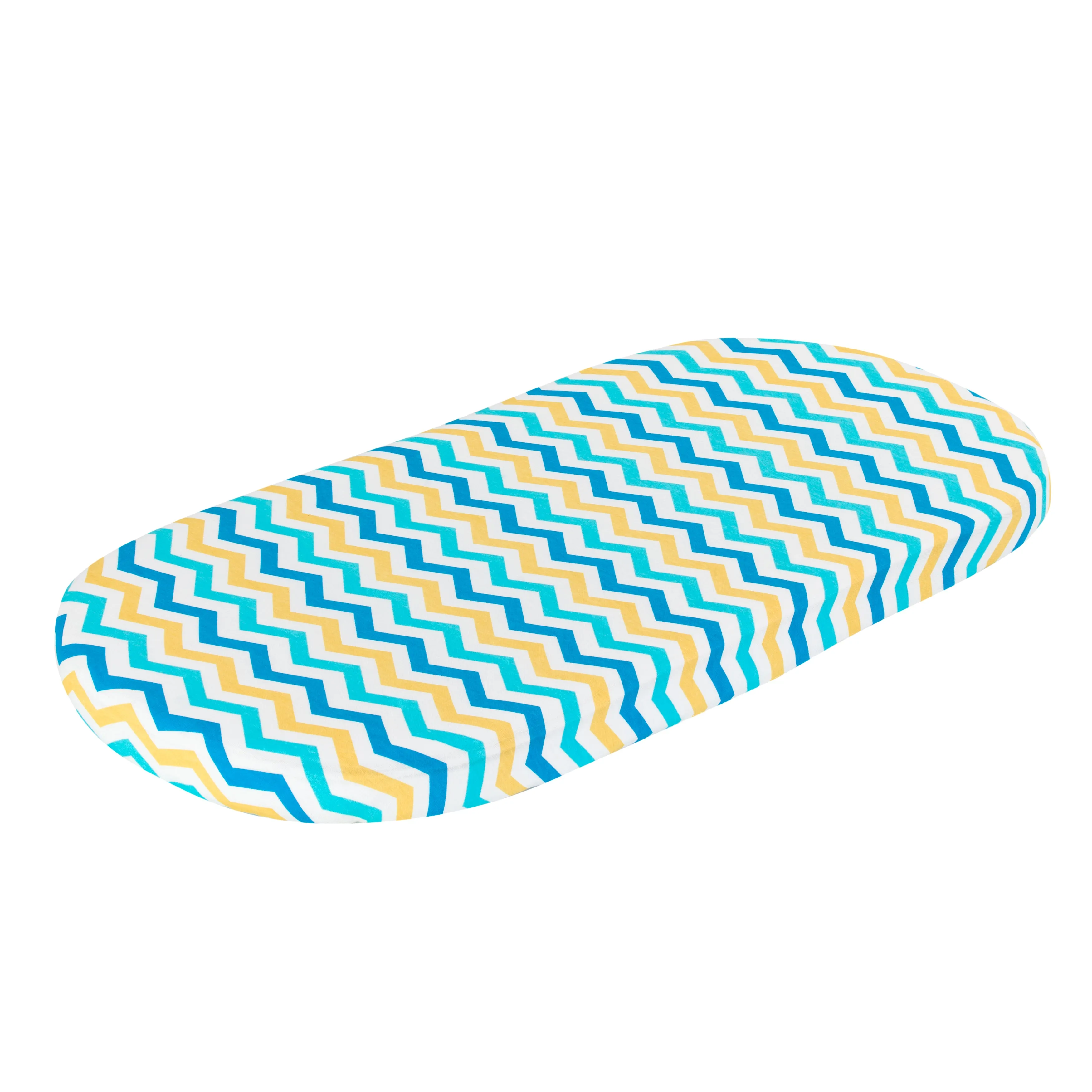 2 Pack Bassinet Sheets - Cars/Chevron