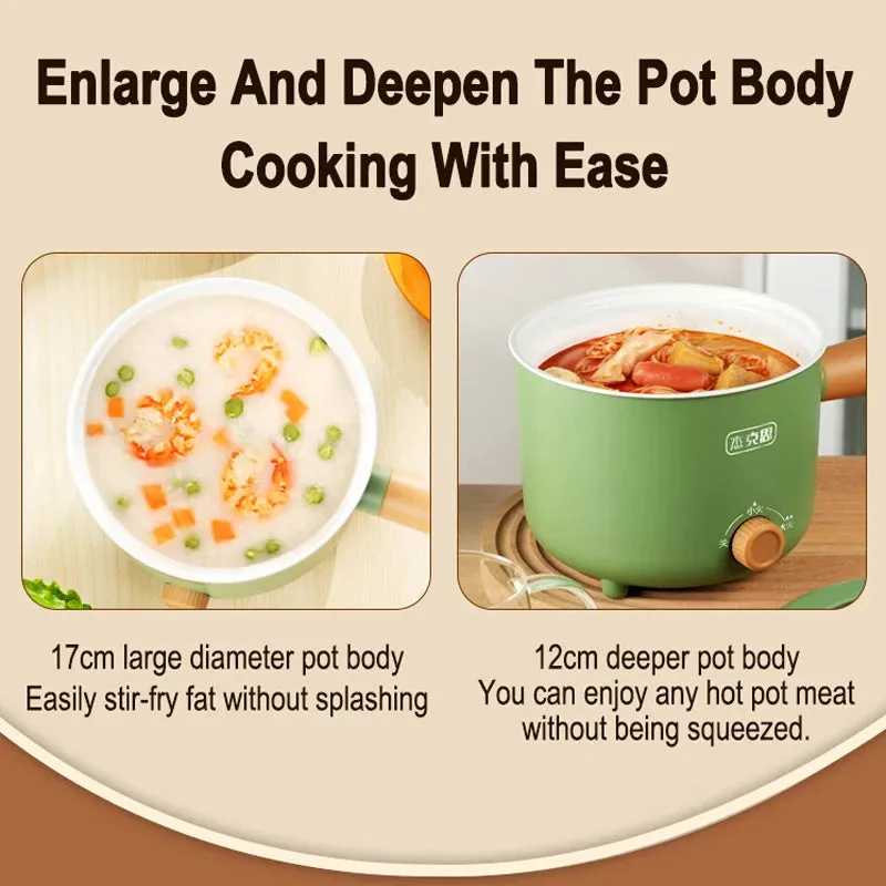 220V EU Electric Rice Cooker Multifunctional Stew Pan Non-stick Cookware for Kitchen Offer Multicooker Hot Pot Home Appliance