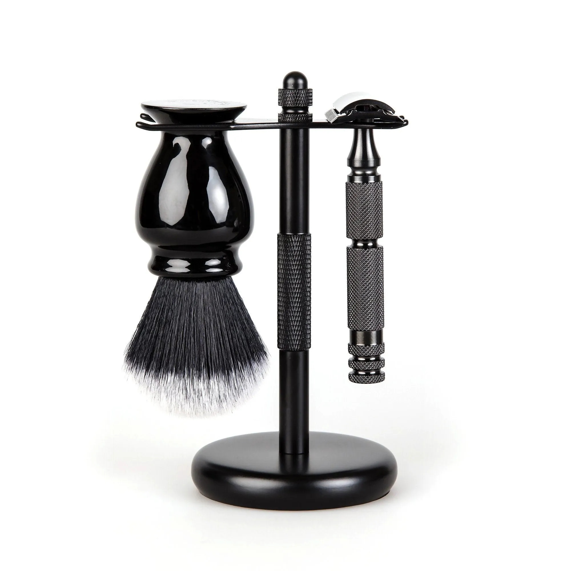 3-Piece Wet Shaving Set with Stainless Steel Safety Razor, Save $12