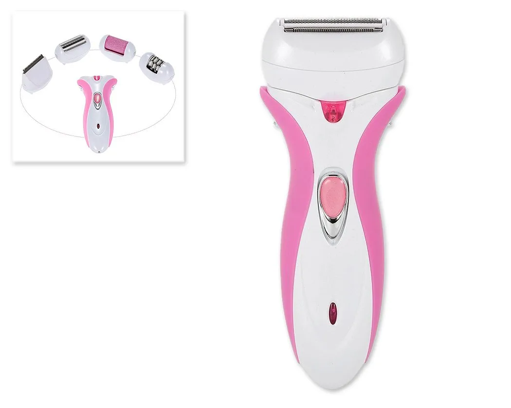 4 in 1 Lady Rechargeable Cordless Hair Removal Kit