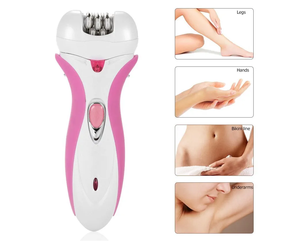 4 in 1 Lady Rechargeable Cordless Hair Removal Kit