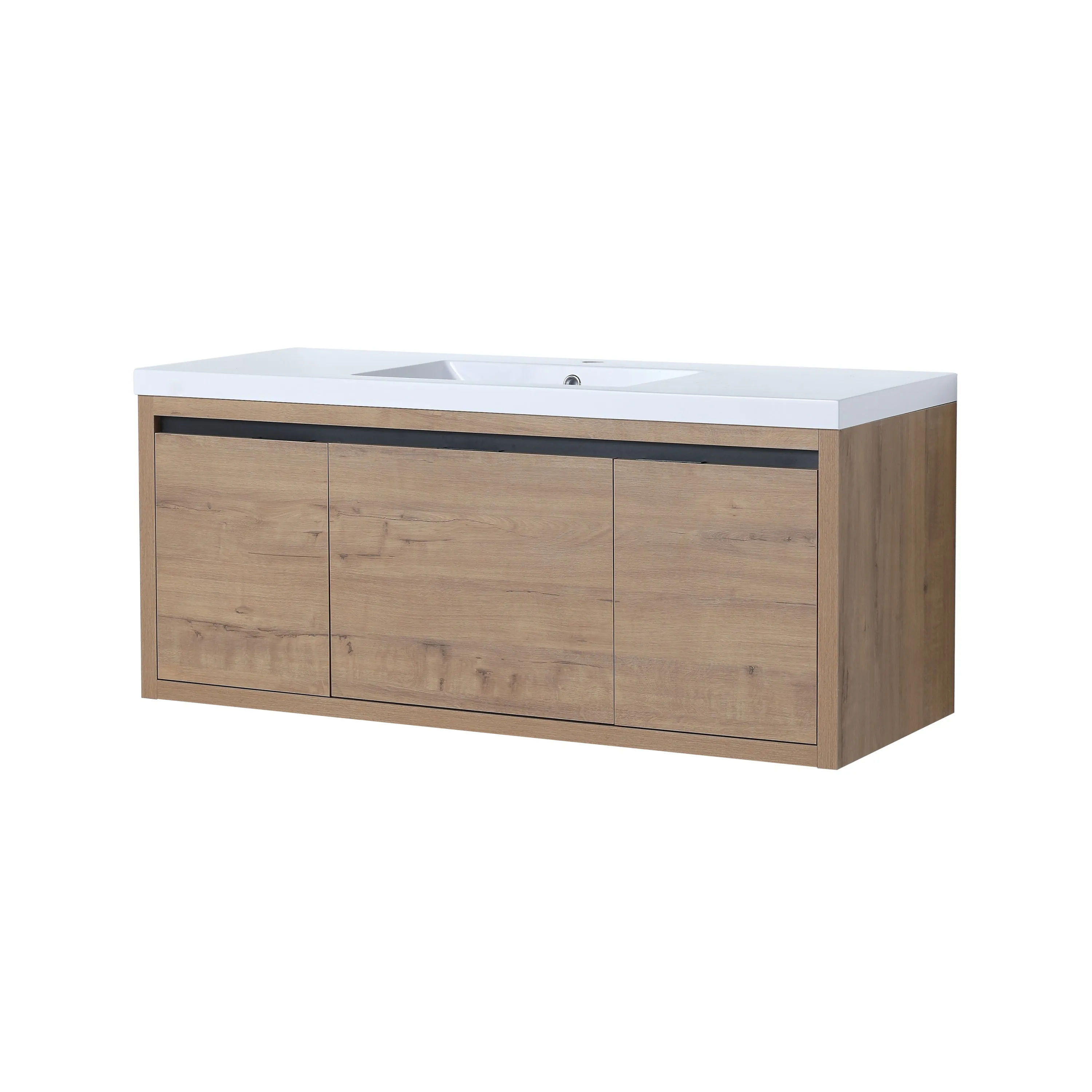 48 Inch Bathroom Cabinet With Sink - Oak