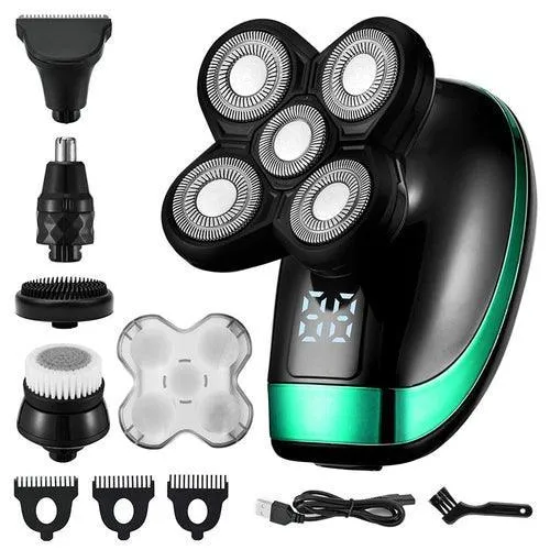 5 IN 1 Electric Razor Electric Shaver Rechargeable Shaving Machine for