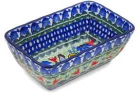 6" Mini loaf pan - Spring Rooster