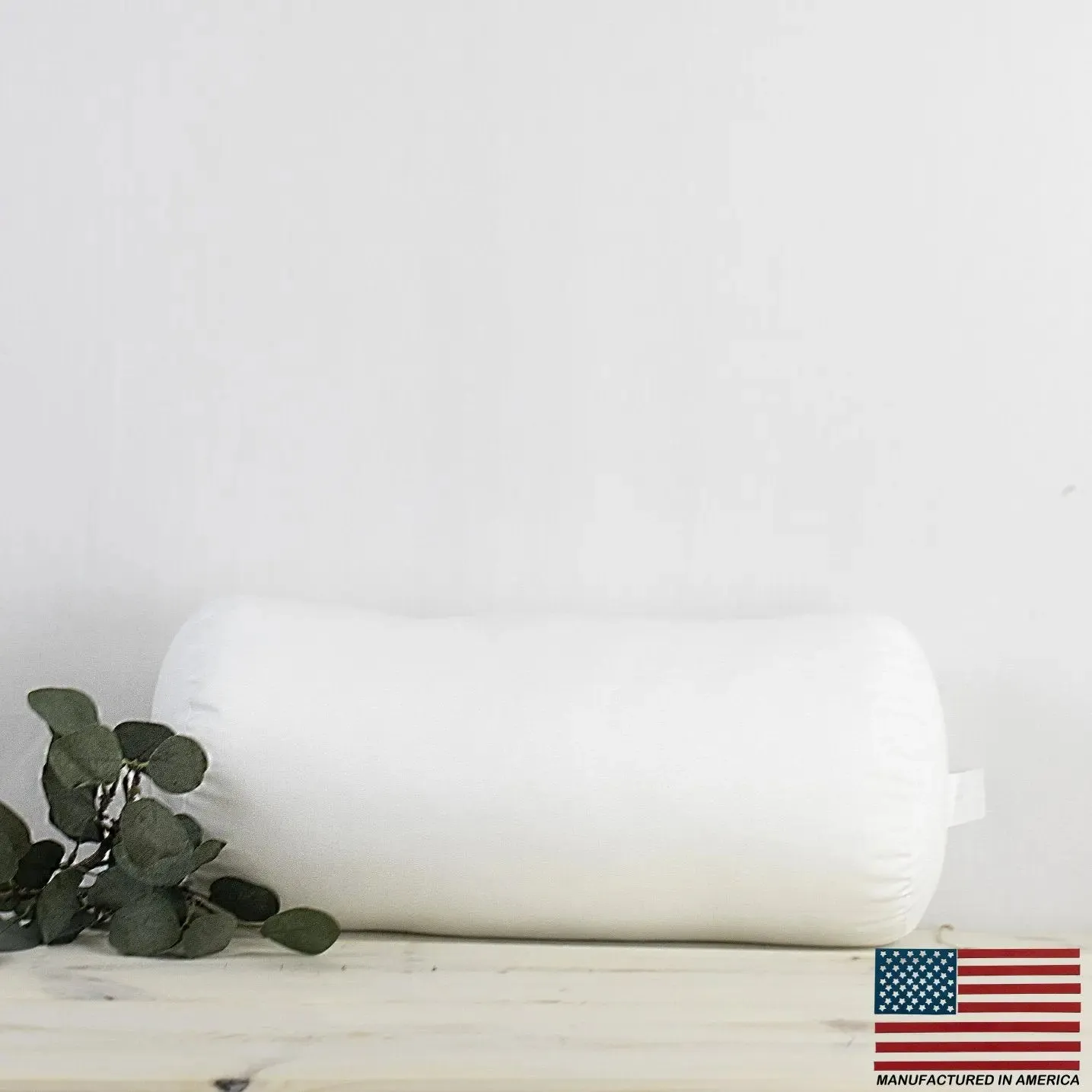 6x20 | Bolster Angel Hair Insert | Indoor Outdoor Down Alternative Hypoallergenic Pillow Insert | Quality Insert | Premium Insert