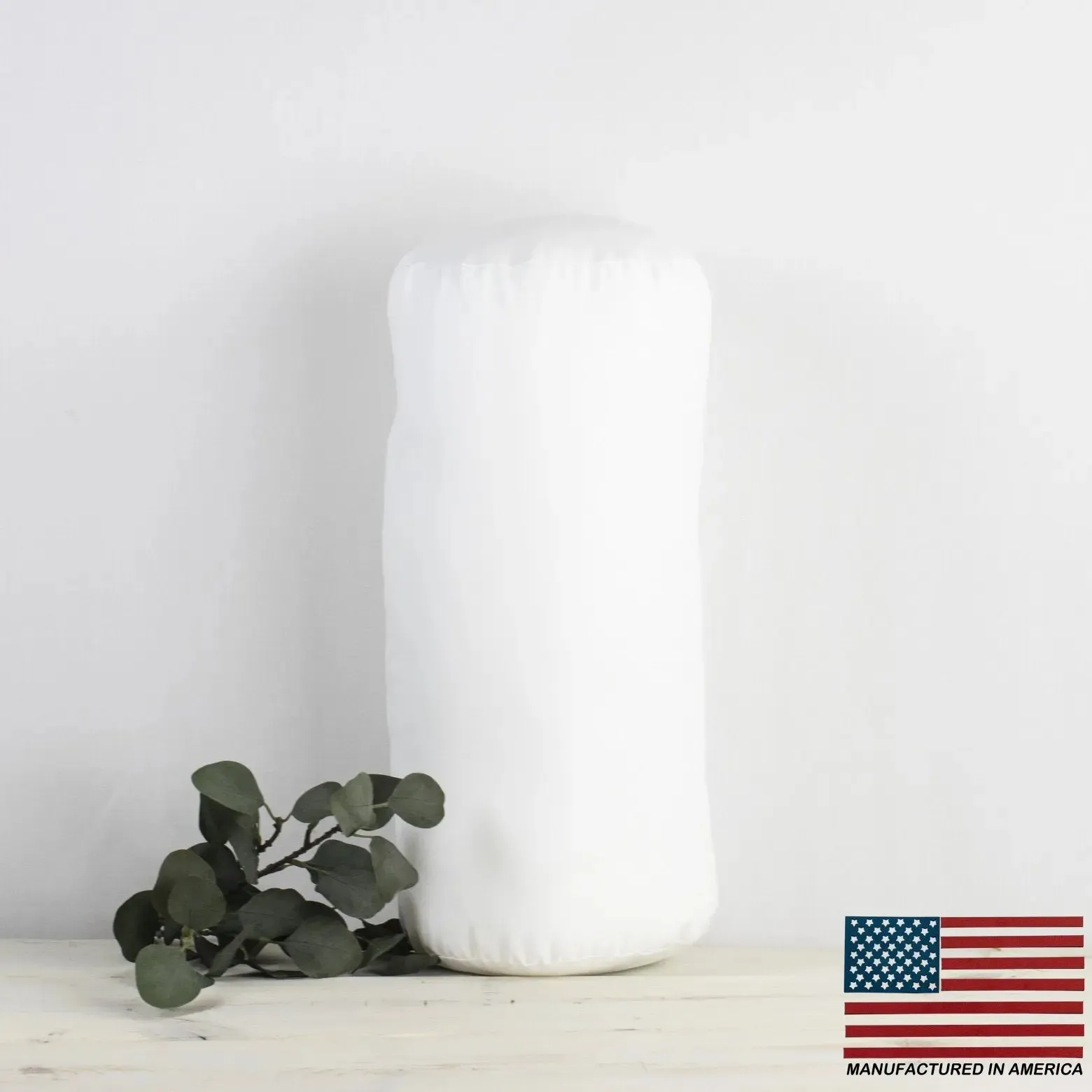 6x20 | Bolster Angel Hair Insert | Indoor Outdoor Down Alternative Hypoallergenic Pillow Insert | Quality Insert | Premium Insert