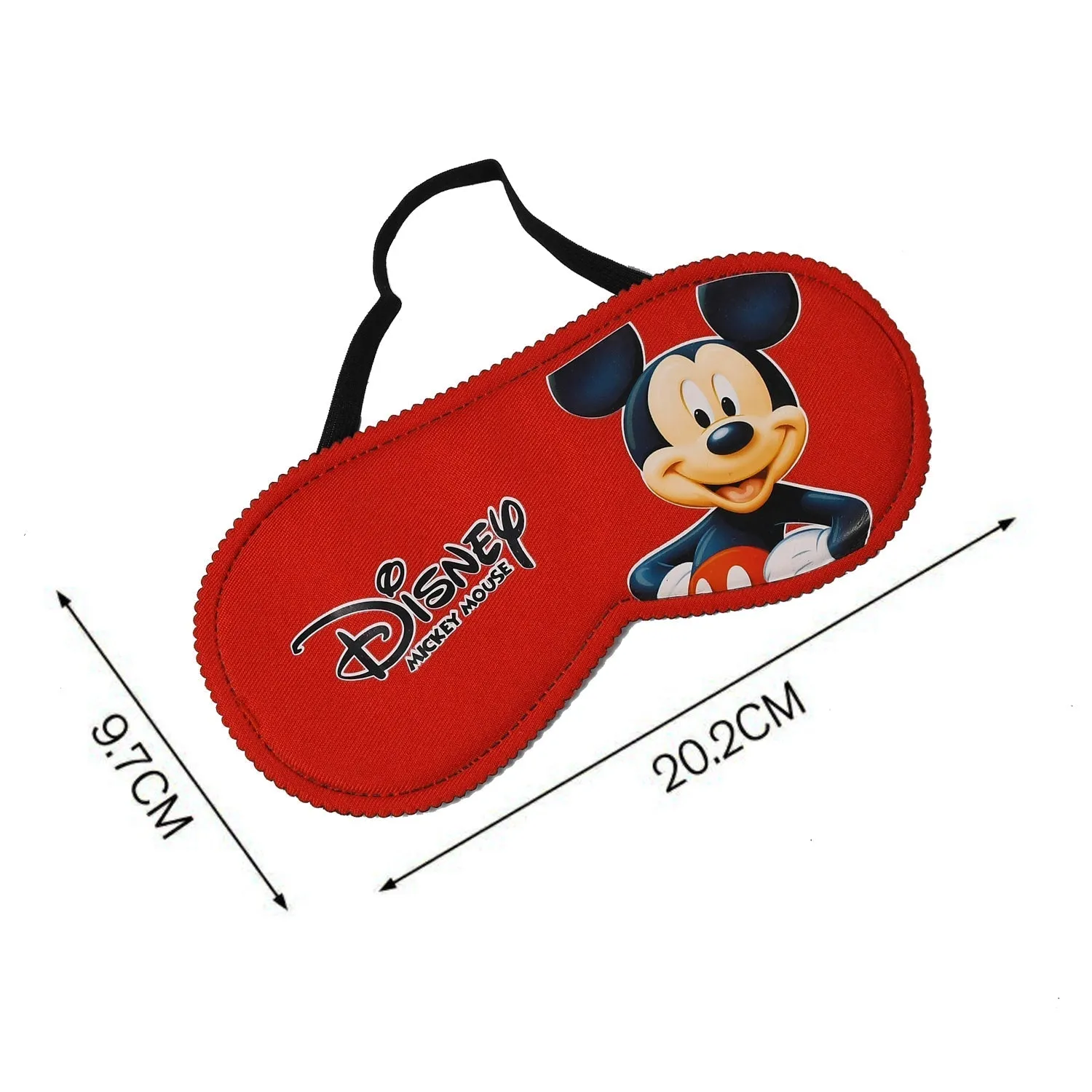 7366 MICKEY MOUSE SLEEPING MASK LIGHTWEIGHT COTTON FABRIC BLINDFOLD SOFT EYE MASK SUPER NEW PREMIUM EYE MASK (1 PC)