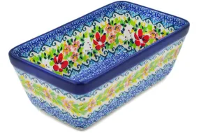 8" Loaf Pan 8" - Petal Dance