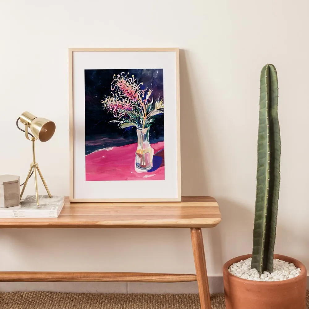 'A Carafe of Grevillea' Limited Edition Print