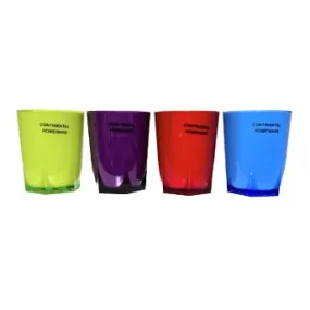 Acrylic Tumbler 400ml Small Two Tone Colour 1pc CH841