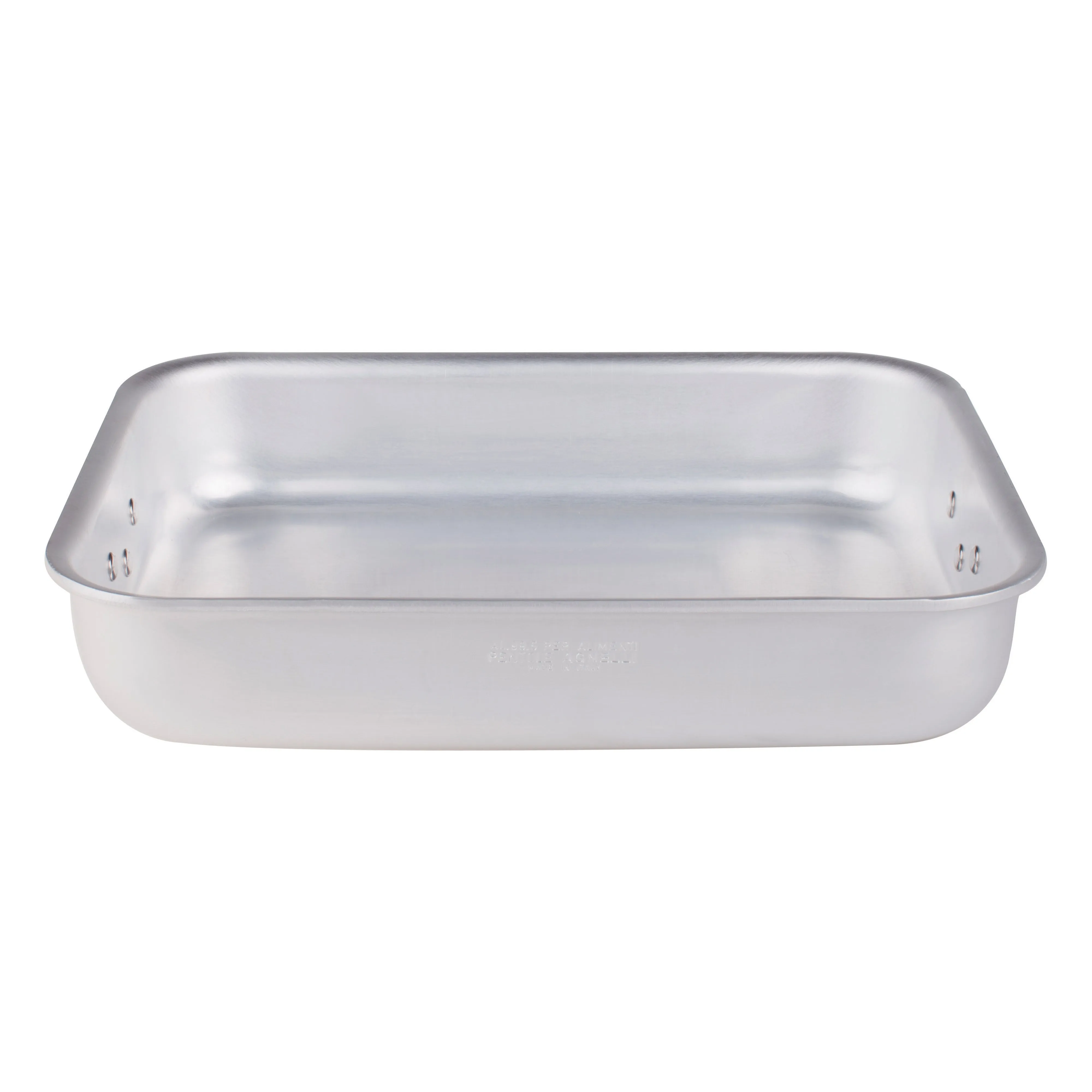 Agnelli Aluminum 5mm Rectangular Roasting Pan, 11.8 x 9-Inches