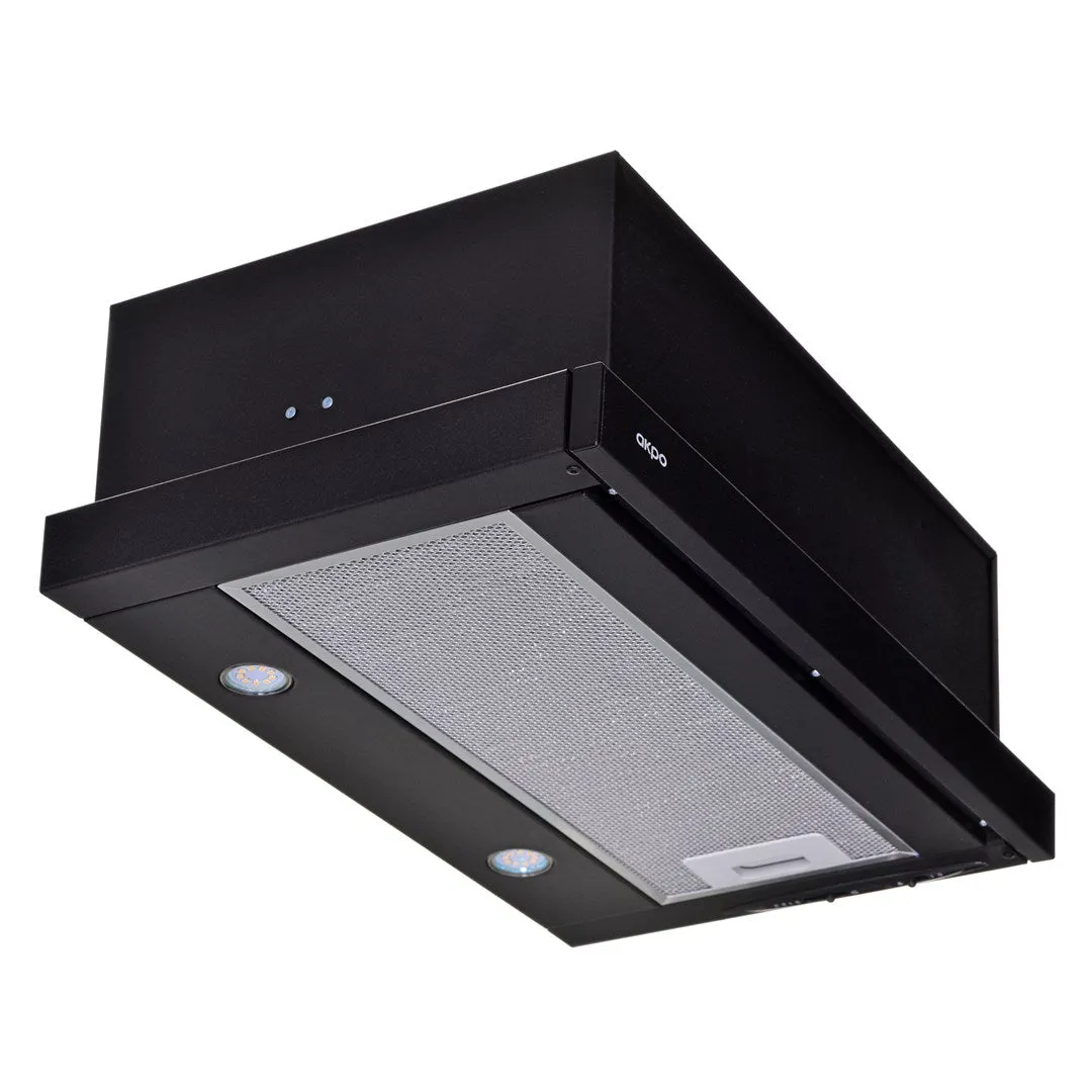 Akpo Wk-7 Light Eco 50 Under-Cabinet Cooker Hood Black