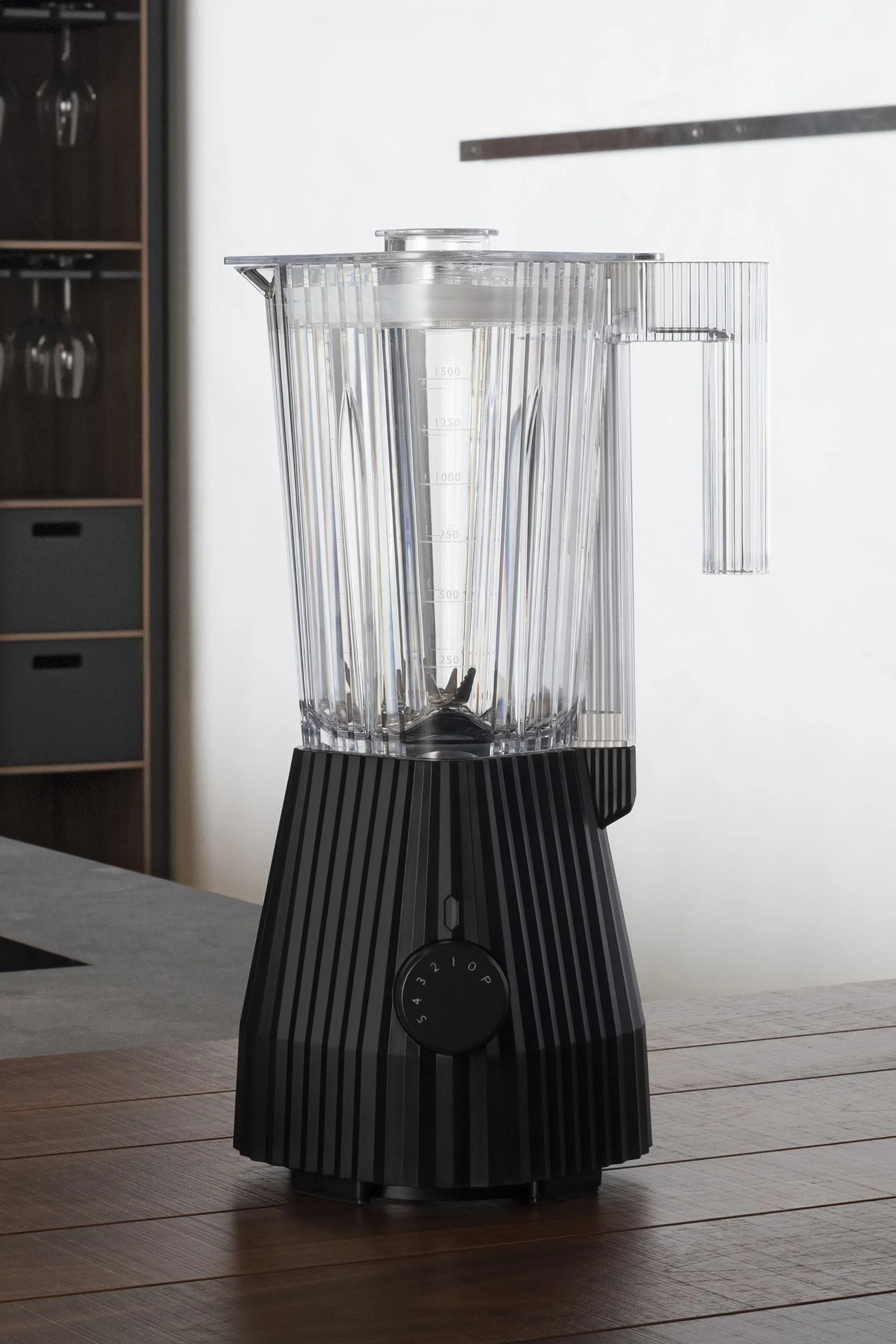 Alessi Plissé Blender, Black