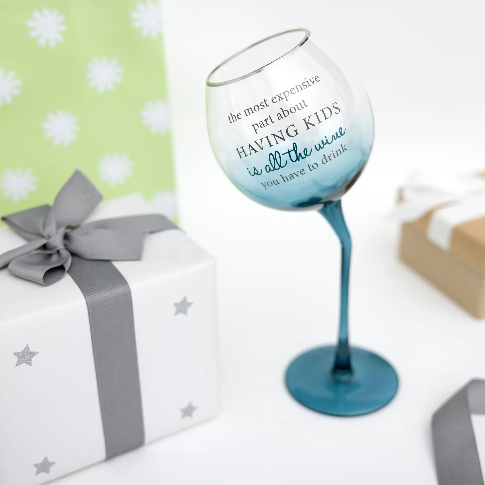 All the Wine 11 oz Tipsy Stemmed Wine Glass