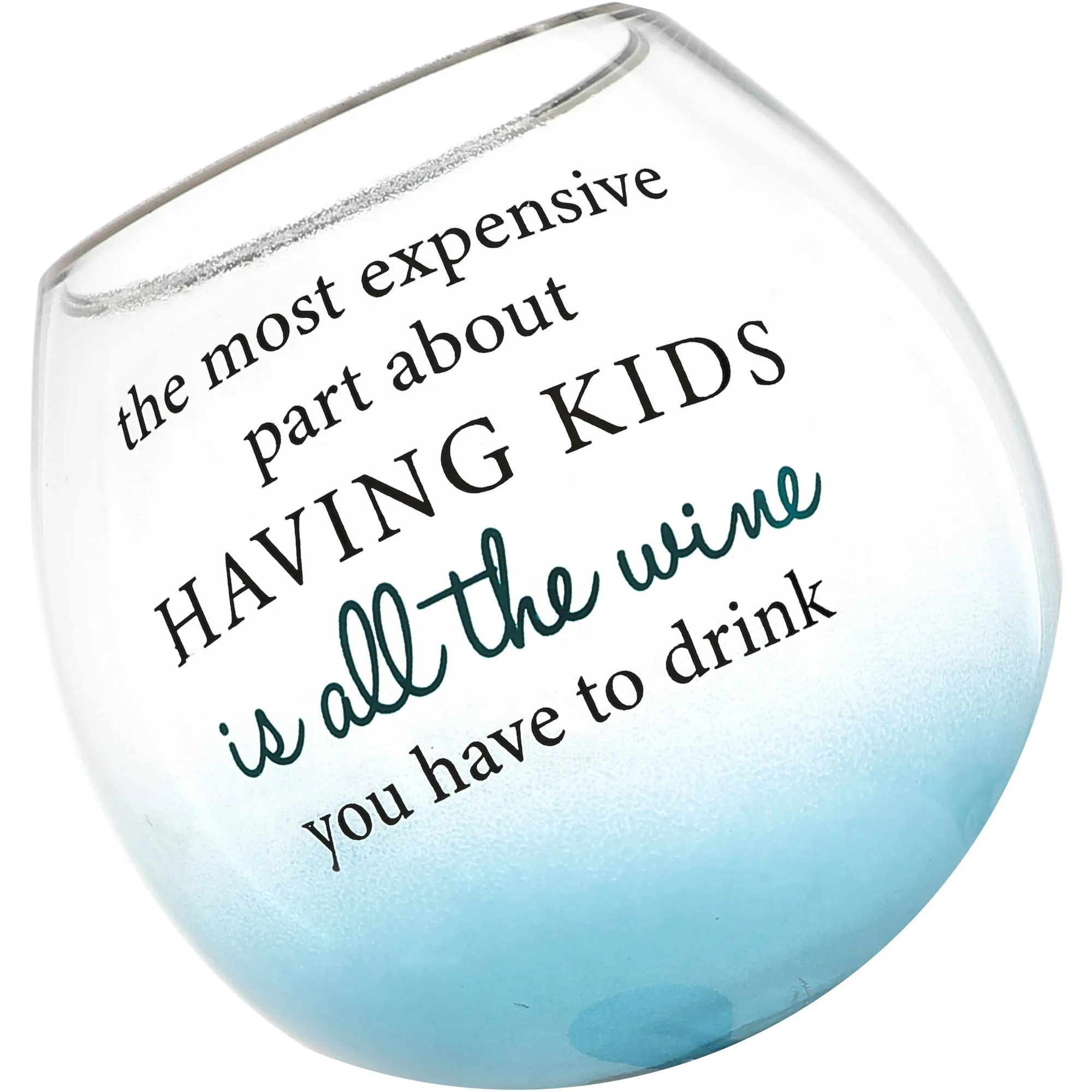 All the Wine 11 oz Tipsy Stemmed Wine Glass