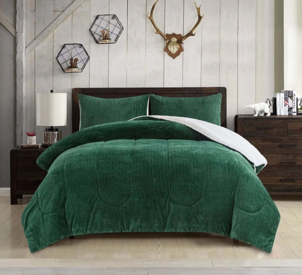 Altitude Home Sweater Knit 3 pc Comforter Set