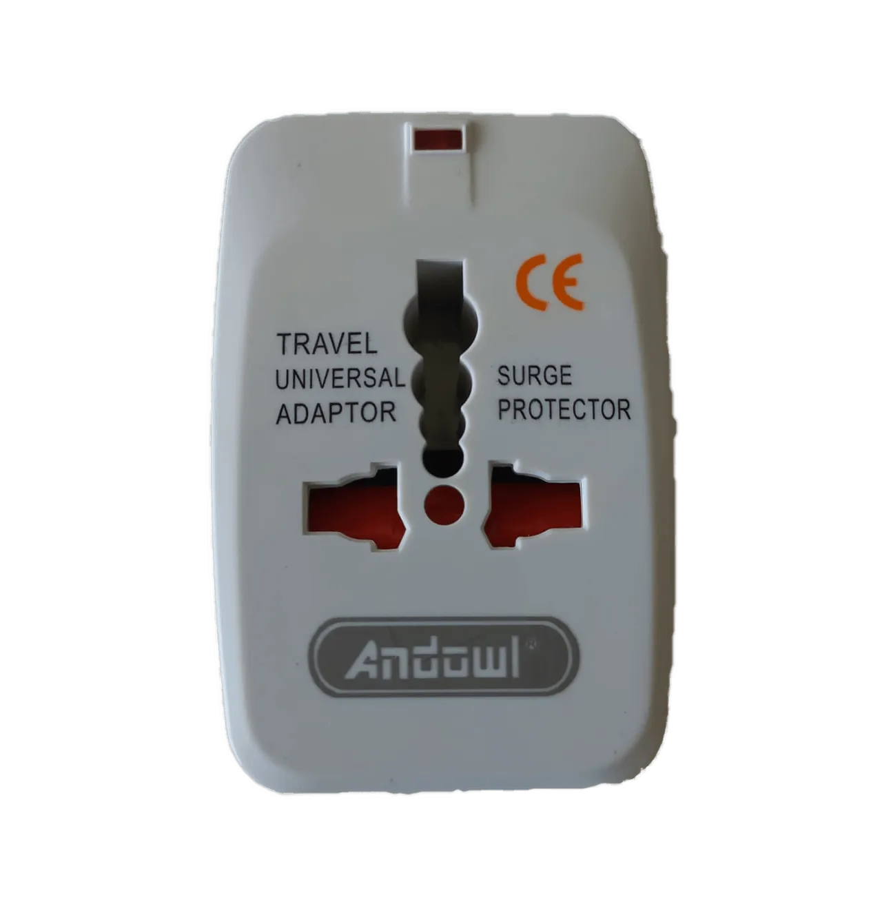 ANDOWL UNIVERSAL TRAVEL ADAPTOR 2A UK/USA/EURO/AUS