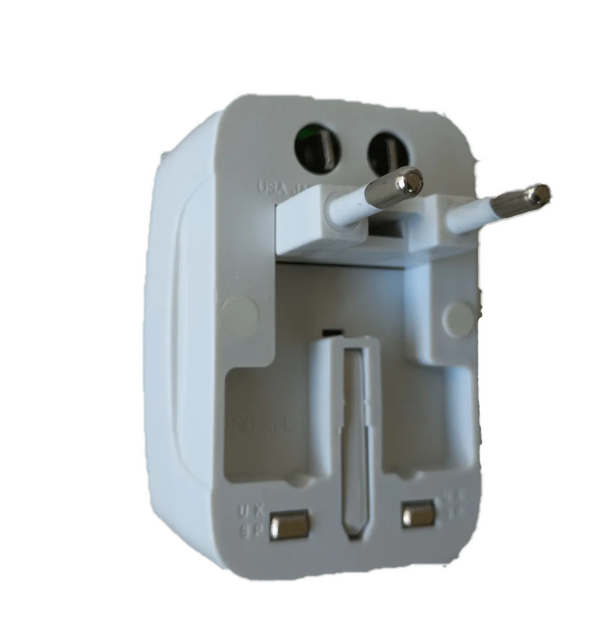 ANDOWL UNIVERSAL TRAVEL ADAPTOR 2A UK/USA/EURO/AUS