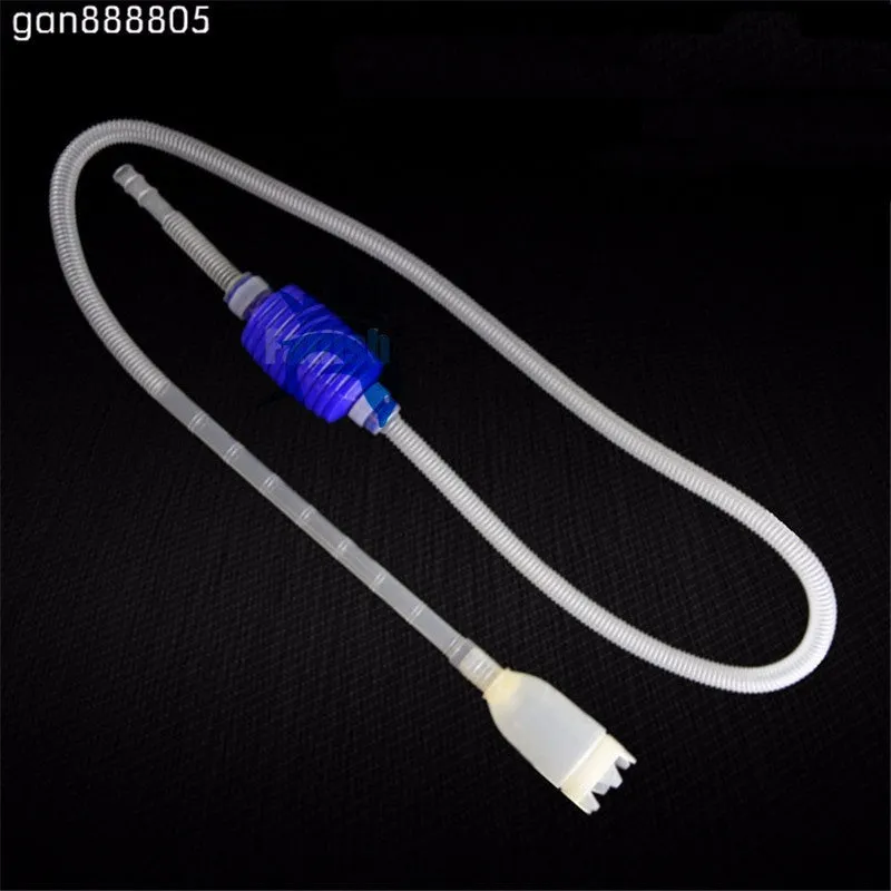 Aquarium Manual Cleaner Tool Siphon Gravel Suction Pipe Filter Fr Fish Tank Vacuum Water Change