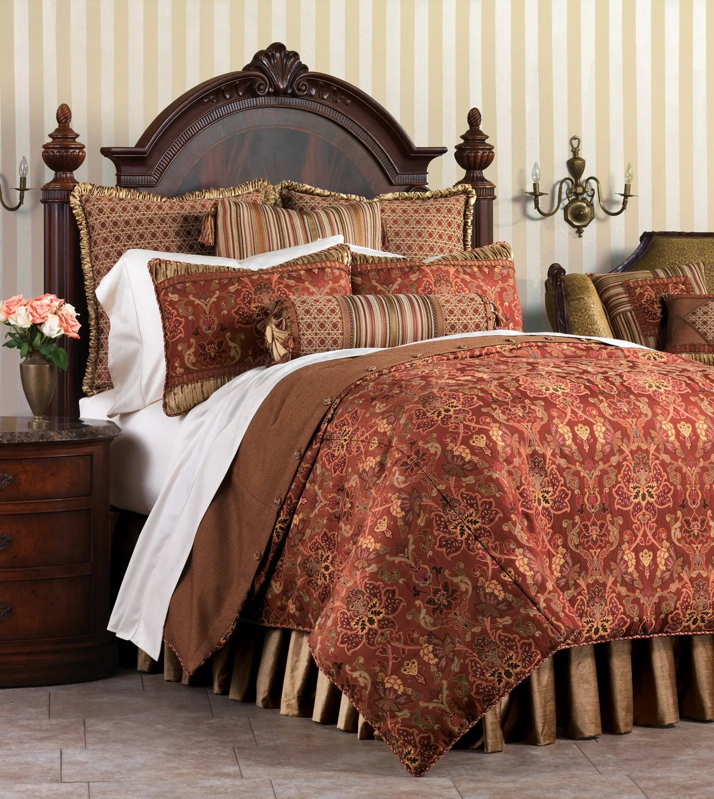 Aristocrat Spice Euro Sham 27x27