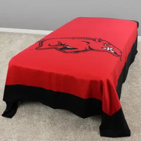 Arkansas Razorbacks 2 Sided Big Logo Light Comforter