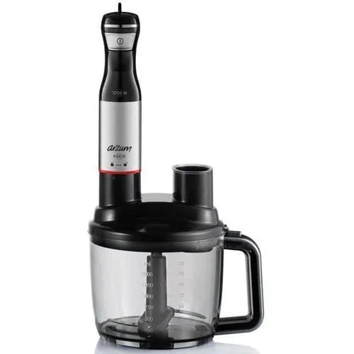 Arzum Forte Multi Blender Set, 1000Wwatts, 2Speeds, Black & Silver