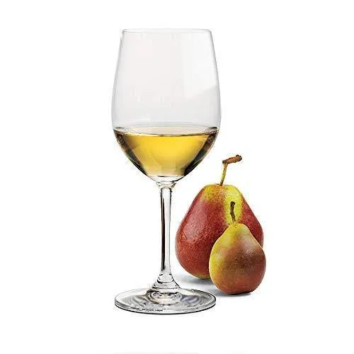 Ash & Roh Wine Glass - Ideal for White or Red Wine Party Glass, Whisky Glass, Clear Glass, 400 ml, Set of 2