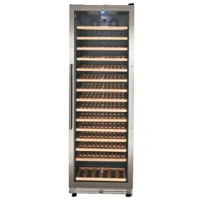 Avanti WCF165S3SS 165 Bottle DESIGNER Series Wine Cooler - Stainless Steel / 165 Bottles