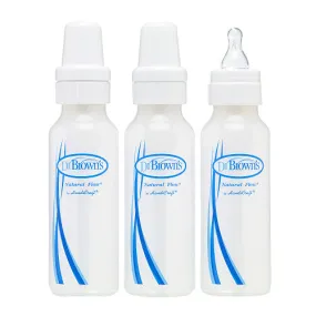 Baby Bottle Polypropylene BPA Free 8oz 3-Pack