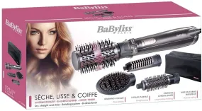 BaByliss Ceramic Rotating Ionic Air Brush with Paddle Brush