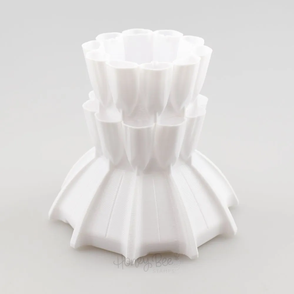 Ballerina Brush Caddy - White