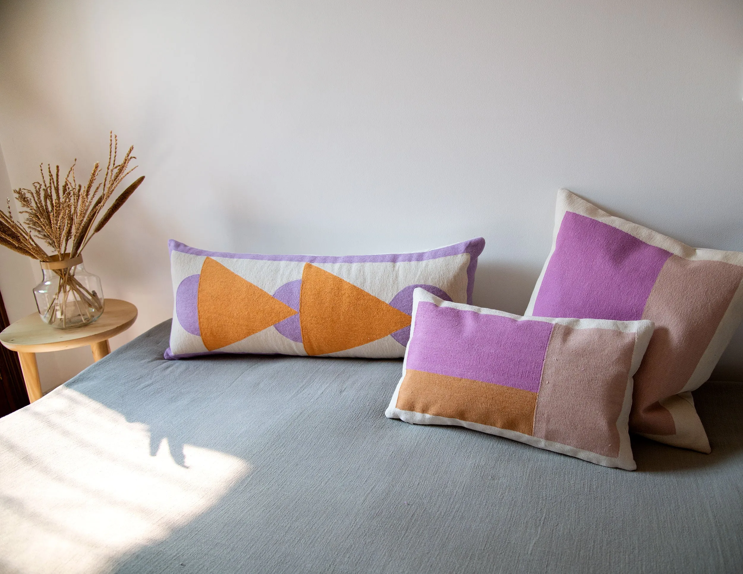 BARCELONA COLORBLOCK PILLOW - MULTI