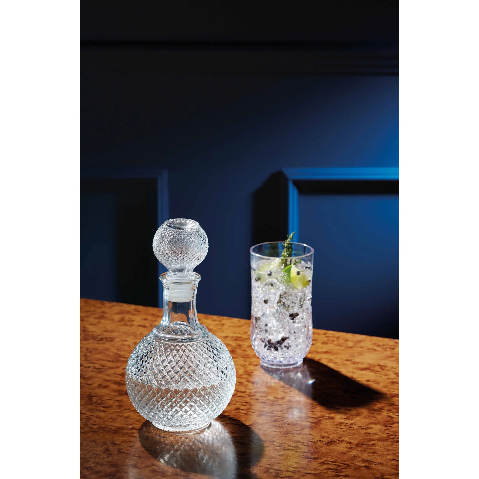 BarCraft Cut Glass Decanter