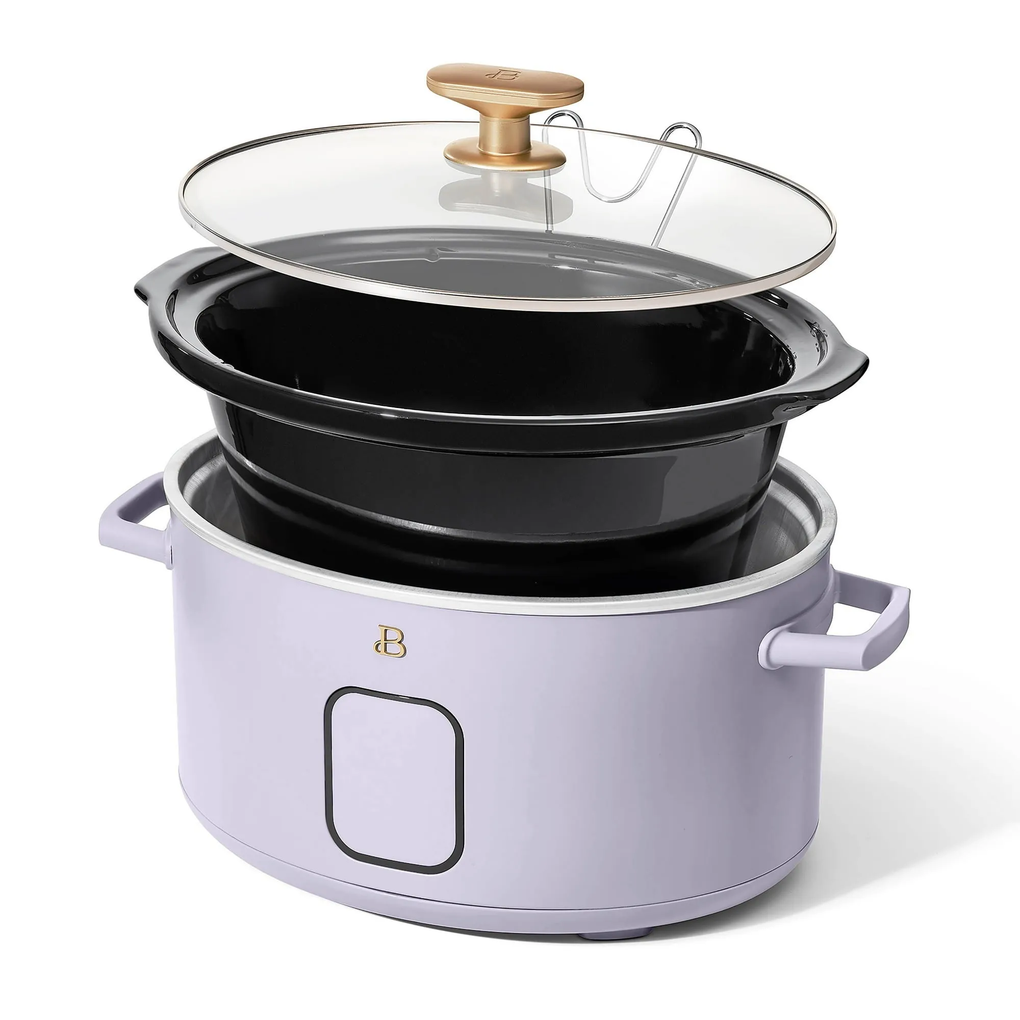 Beautiful 19475 6 Qt Programmable Slow Cooker, Lavender