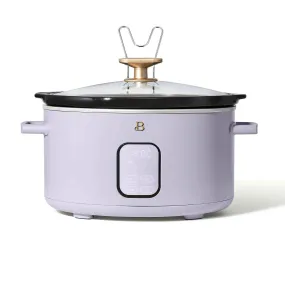 Beautiful 19475 6 Qt Programmable Slow Cooker, Lavender