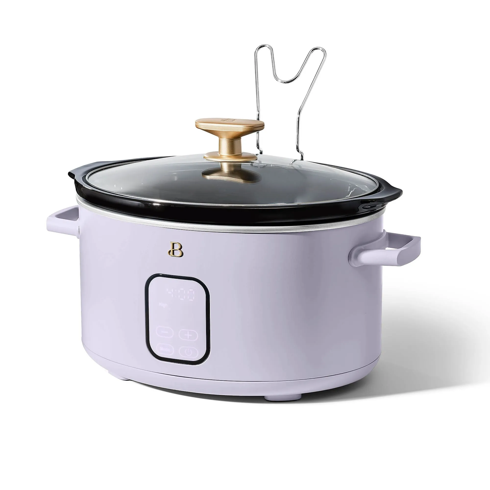 Beautiful 19475 6 Qt Programmable Slow Cooker, Lavender