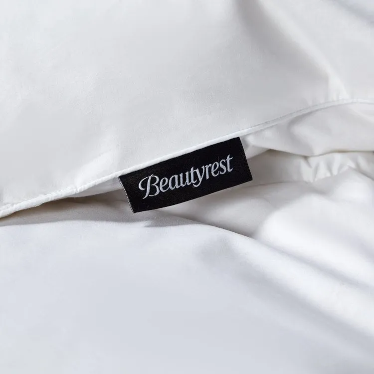 Beautyrest 100% Cotton Down and Feather All-Season King Comforter