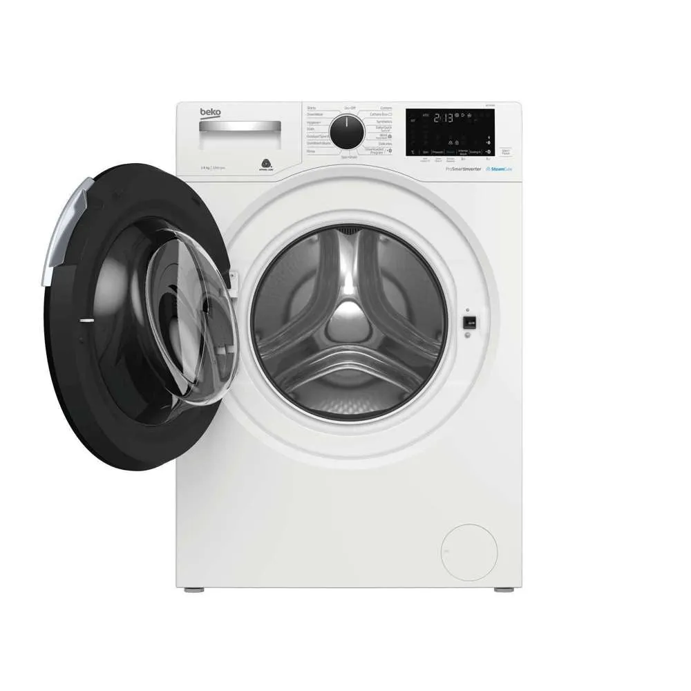 Beko Front Load Auto Washer 9kg White with Pump