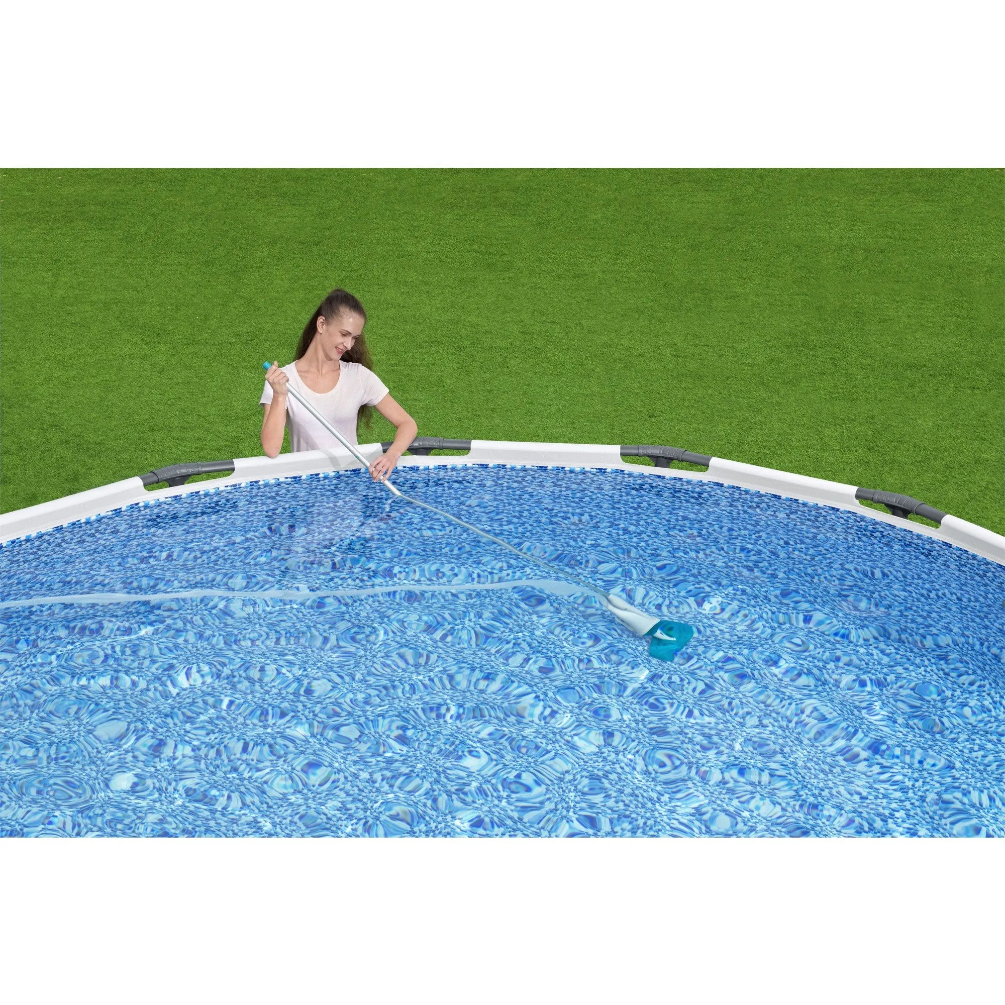 Bestway Flowclear AquaCrawl 88 Inch Pool Vacuum for 15 Feet Above Ground Pools