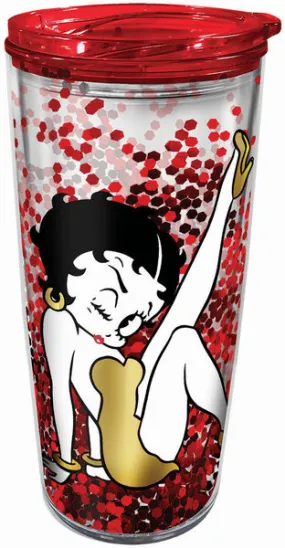 Betty Boop Glitter Travel Mug