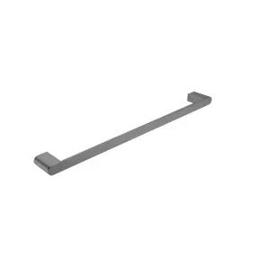 Bianca Single Towel Rail Gun Metal 600MM 9024-GM