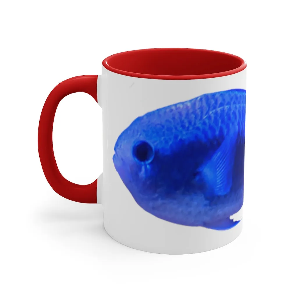 Blue Fish 11oz Accent Mug