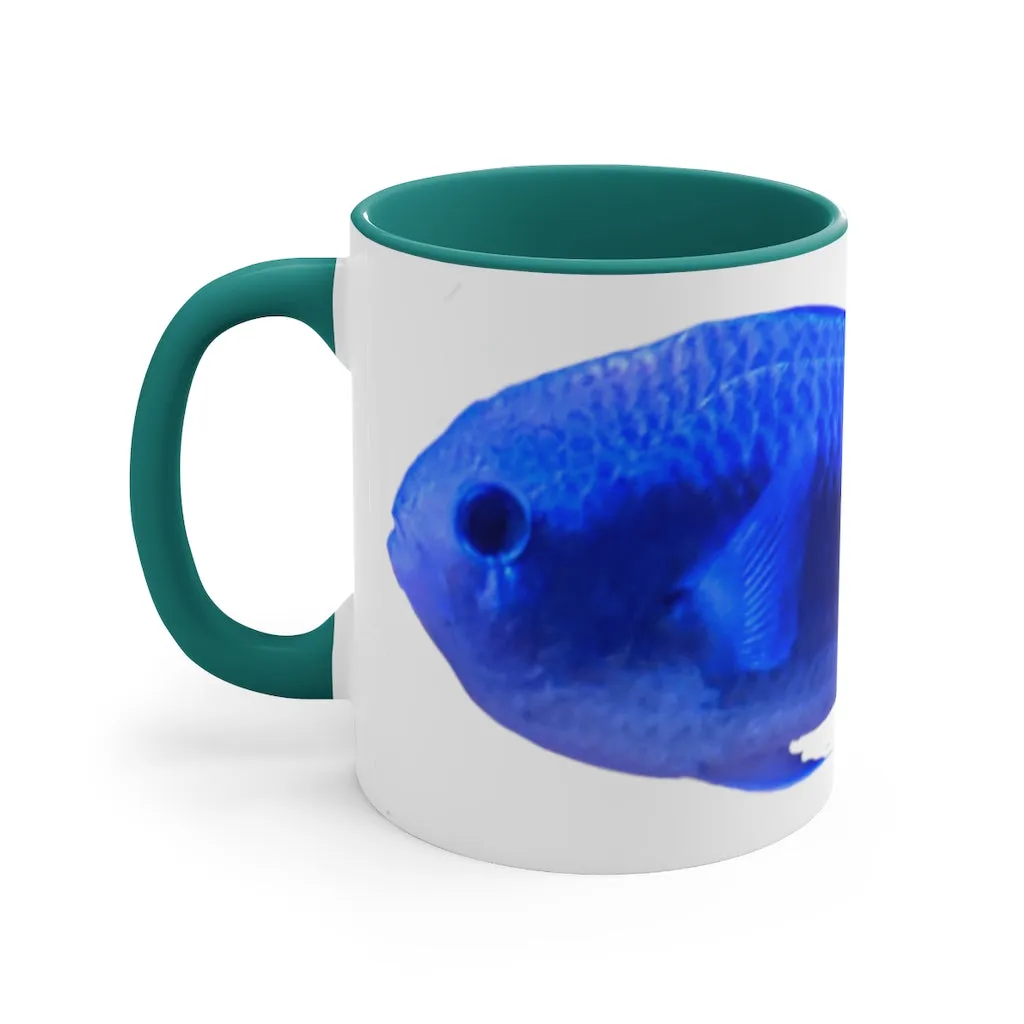 Blue Fish 11oz Accent Mug