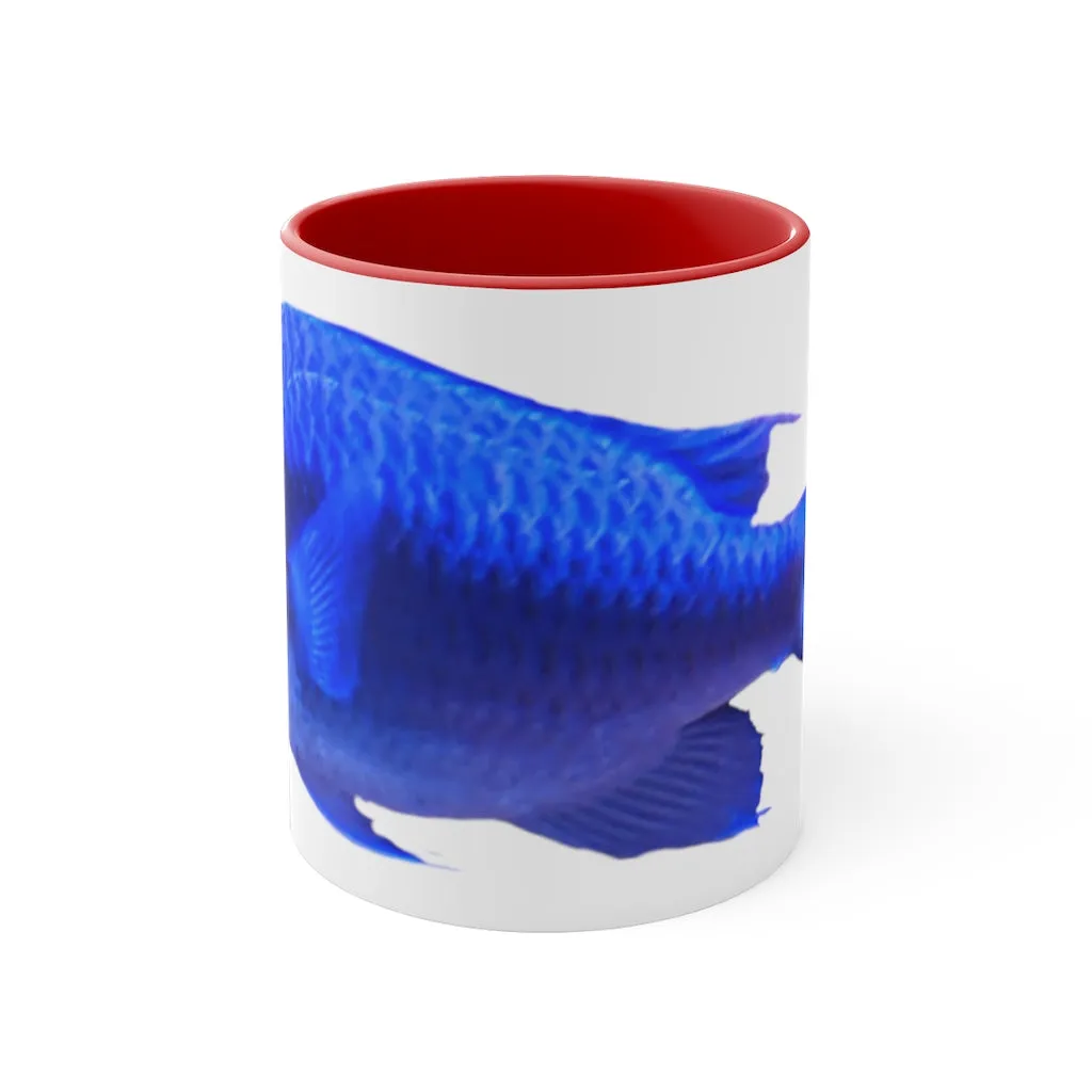 Blue Fish 11oz Accent Mug