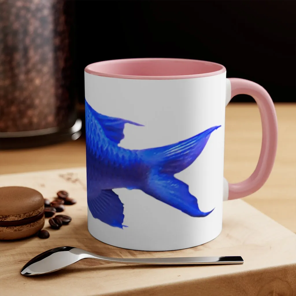 Blue Fish 11oz Accent Mug